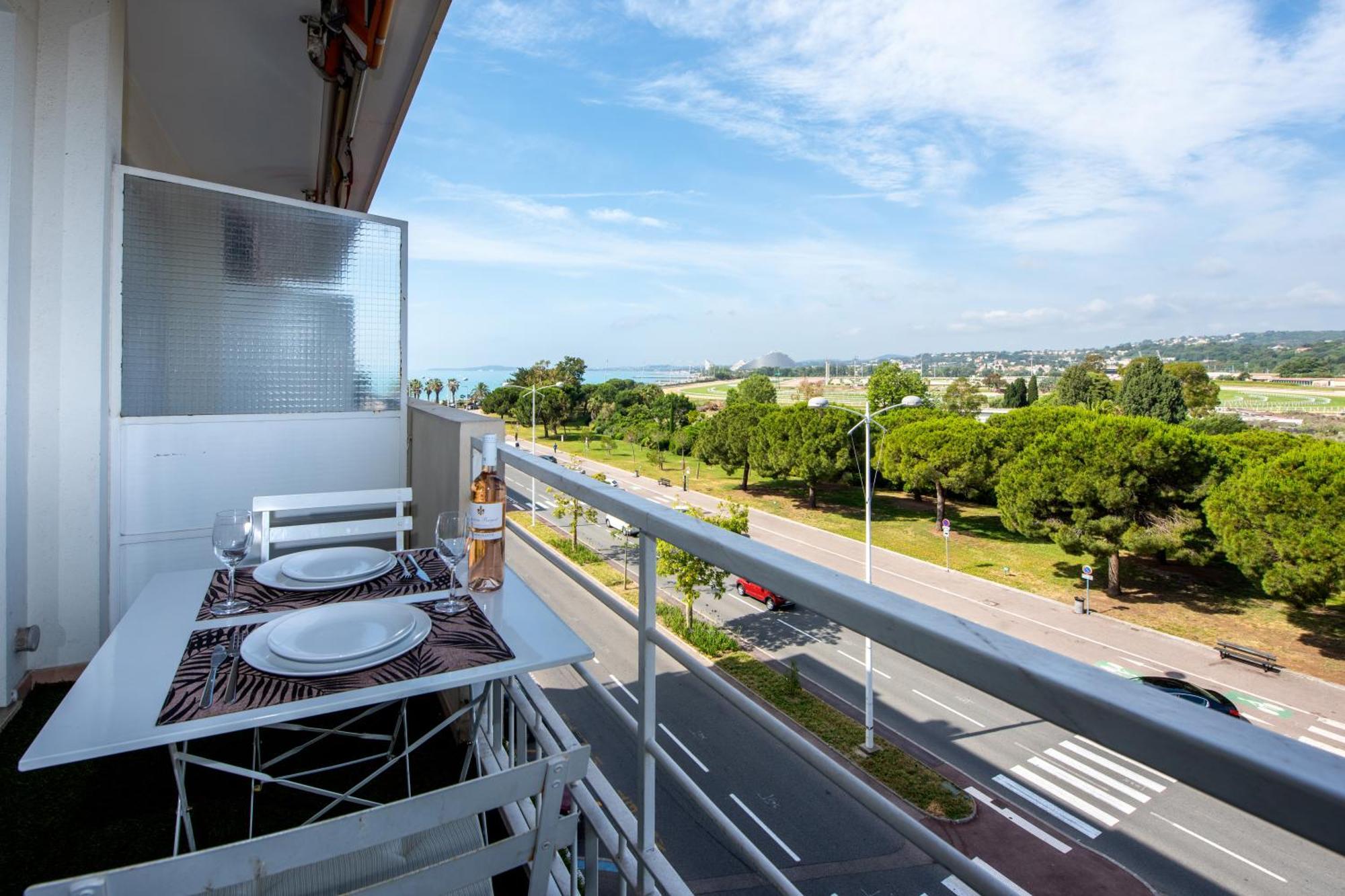 Appartement Vue Mer Cagnes-sur-Mer Ngoại thất bức ảnh