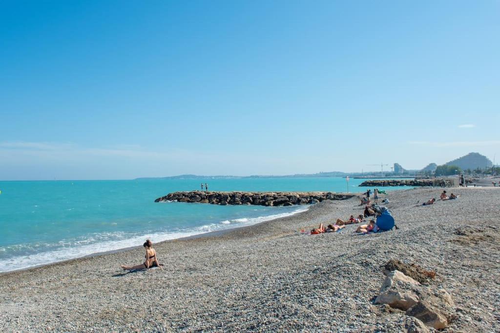 Appartement Vue Mer Cagnes-sur-Mer Ngoại thất bức ảnh